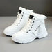 Winter Thick-Soled Women’s Sneakers - Warm Velvet-Lined Platform Shoes