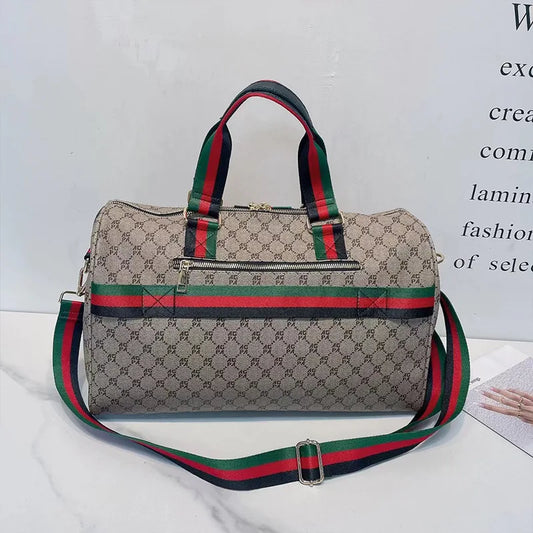 Voyara Max - Luxury Travel Duffel Bag for Women with Spacious Interior & Elegant Design