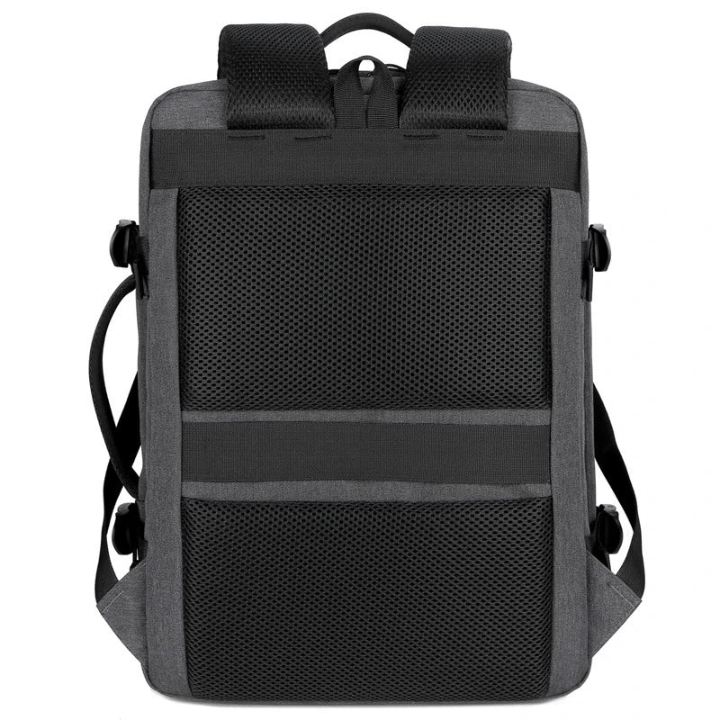 Men’s Large Capacity Laptop Backpack with USB Charging - Waterproof Business & Travel Mochila