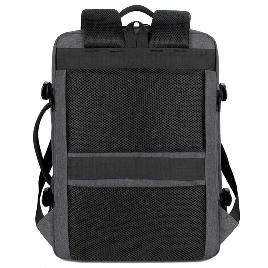 Men’s Large Capacity Laptop Backpack with USB Charging - Waterproof Business & Travel Mochila