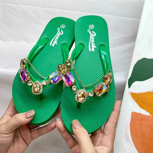 LumiGlam Summer Flats