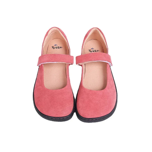 Barefoot Leather Ballerina Flats - Women’s Soft Sole Zero-Drop Lightweight Shoes