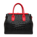 Luxury Crocodile Pattern Cowhide Handbag - Trendy Large-Capacity Women's Shoulder Bag