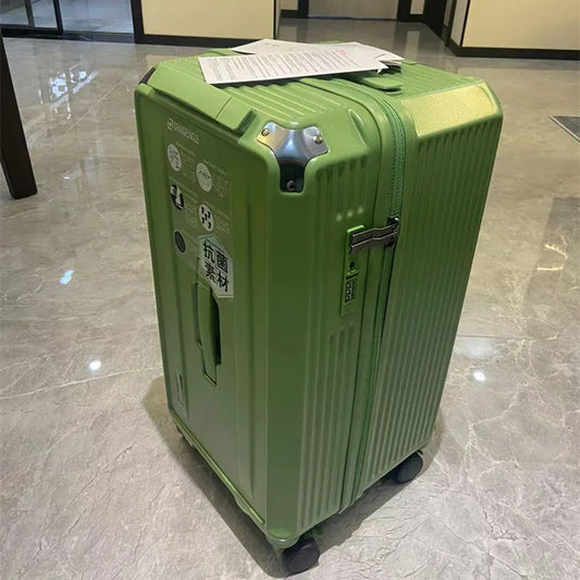 Luxury Large-Capacity Travel Trolley Luggage - 22 to 36 Inch Silent Brake Suitcase for Men & Women