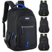 Men's Oxford Waterproof Business & School Backpack - Laptop Rucksack for Travel and Students