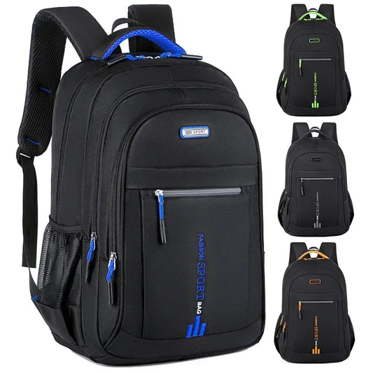 Men's Oxford Waterproof Business & School Backpack - Laptop Rucksack for Travel and Students