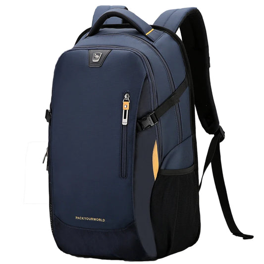 29L Waterproof Nylon Laptop Backpack - 14 Inch School & Travel Bag for Teens and Men