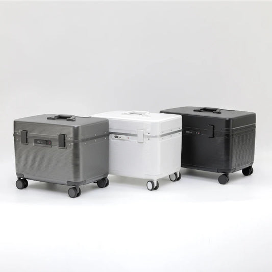 Aluminum Alloy Frame ABS Trolley Suitcase - Top-Opening Boarding Luggage with Universal Wheels & TSA Customs Code Lock