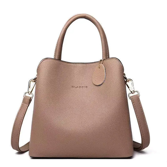 VeraMode Luxe Commuter Tote - Multi-Way High-Capacity Handbag for Women