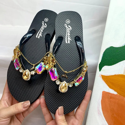LumiGlam Summer Flats