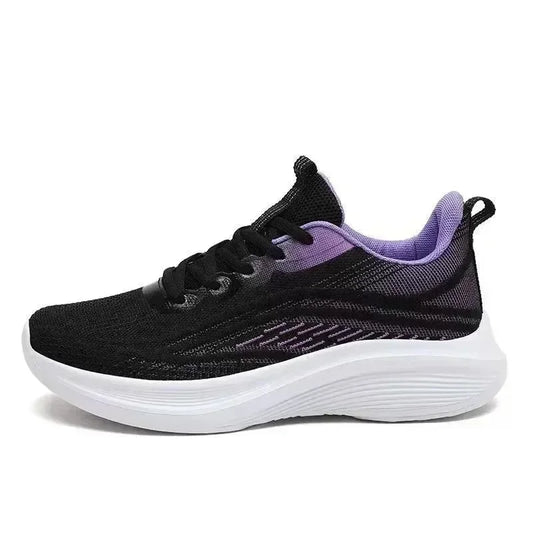 Casual Anti-Slip Running Shoes - Breathable Mesh Sneakers for Women, Summer Hiking & Tennis