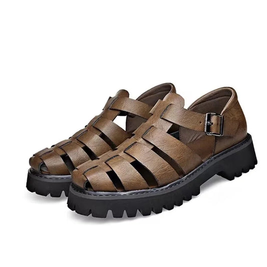 TrekRoma Leather Sandals