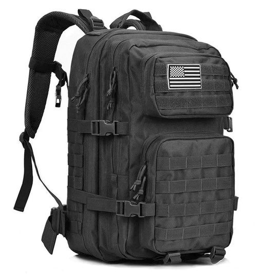 50L Tactical Backpack for Men - Waterproof Large Capacity Travel & Outdoor Sports Rucksack
