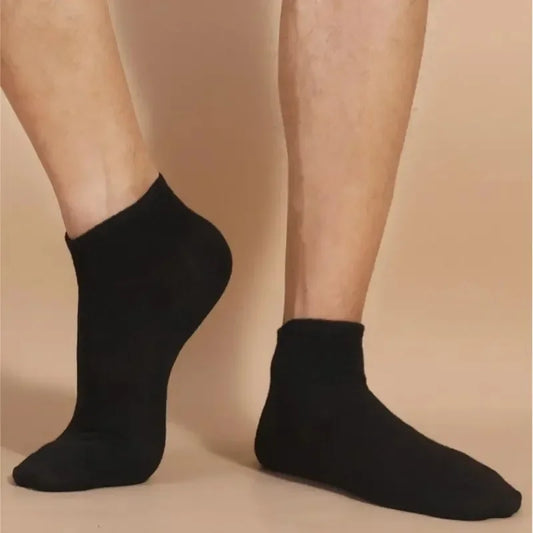Unisex Low-Cut Boat Socks - 10 or 20 Pairs Thin Breathable Anti-Odor Ankle Socks for Men & Women