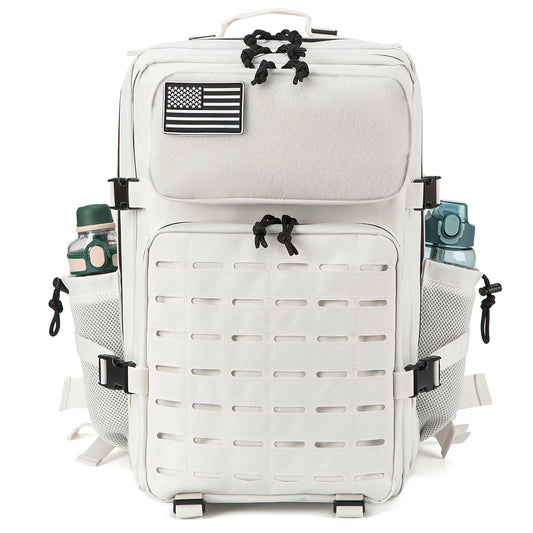 25L/45L Tactical Backpack for Men & Women - Outdoor Survival Bug Out Bag with Bottle Holder