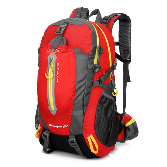 40L Water-Resistant Travel & Hiking Backpack - Outdoor Camping, Trekking, Laptop Daypack for Men & Women
