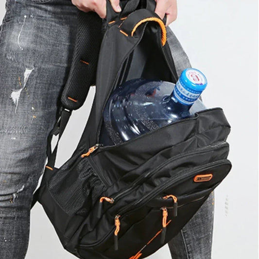 Men's Oxford Waterproof Business & School Backpack - Laptop Rucksack for Travel and Students