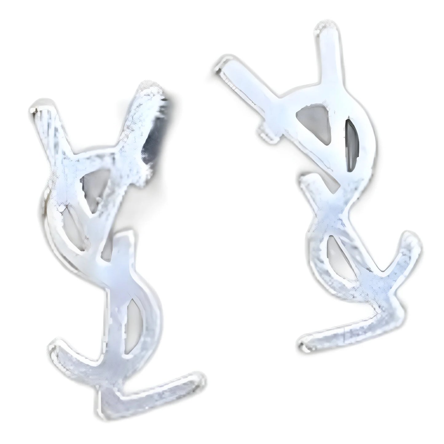 Simple Metal Letter Earrings - High-End Fashion Jewelry for Women, Elegant & Versatile