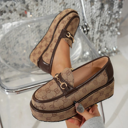 Women’s Luxury Designer Slip-On Sneakers - Breathable Spring Casual & Business Shoes