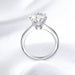 Smyoue Certified 1–5CT Moissanite Solitaire Ring - VVS1 Lab Diamond Engagement & Wedding Band