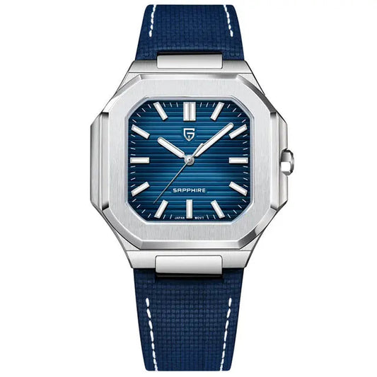 Pagani Design Men’s Luxury Quartz Watch - Sapphire Glass, Stainless Steel Sports Timepiece, Waterproof Wristwatch