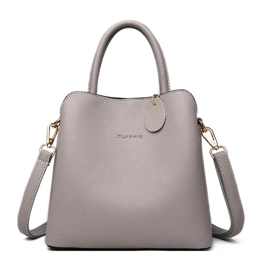 VeraMode Luxe Commuter Tote - Multi-Way High-Capacity Handbag for Women