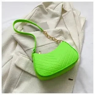 LunaFelt Mini Crescent - Fashion Shoulder & Underarm Saddle Bag for Women