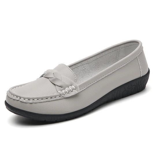 Women’s Genuine Leather Flats – Comfortable Moccasins, Ballet & Oxford Style Casual Shoes