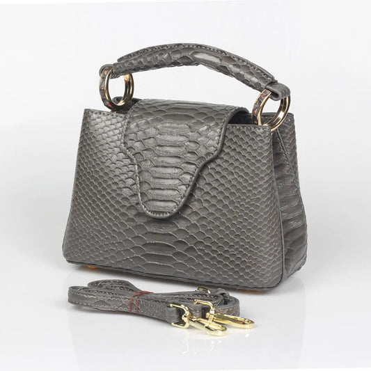 Elite Croco Luxe Tote - Women's Designer Crossbody & Travel Shoulder Bag