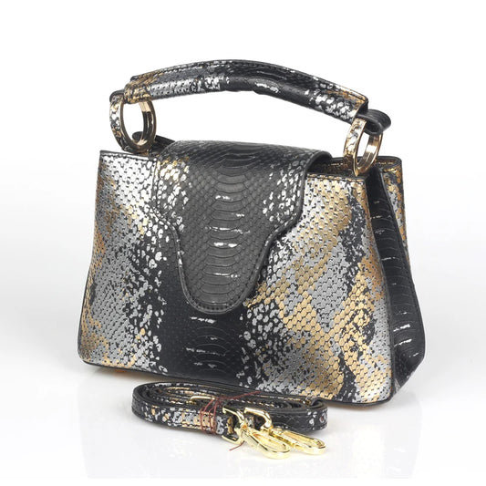 Elite Croco Luxe Tote - Women's Designer Crossbody & Travel Shoulder Bag
