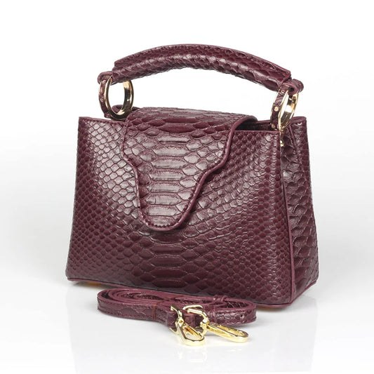 Elite Croco Luxe Tote - Women's Designer Crossbody & Travel Shoulder Bag