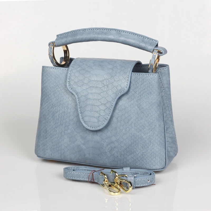 Elite Croco Luxe Tote - Women's Designer Crossbody & Travel Shoulder Bag