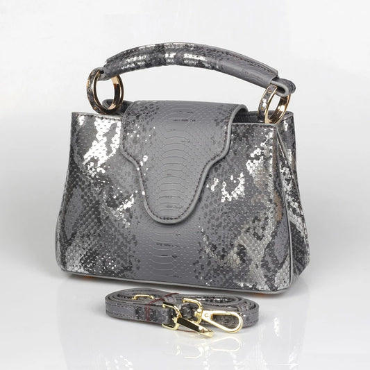Elite Croco Luxe Tote - Women's Designer Crossbody & Travel Shoulder Bag